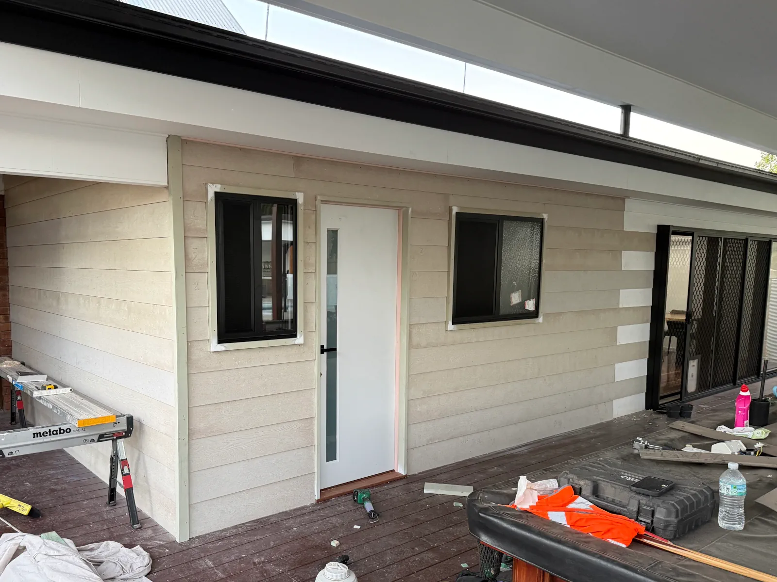 Back deck cladding