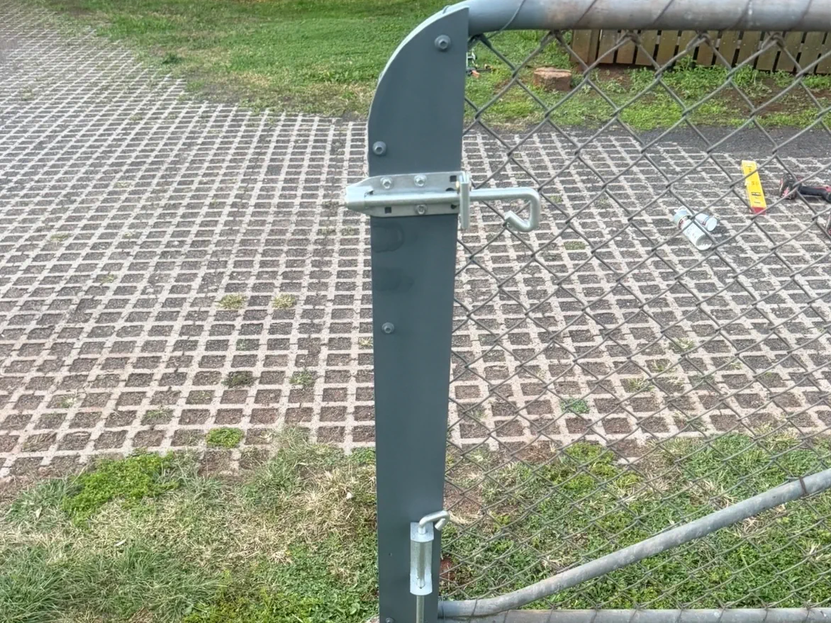 Yard gate commercial maintenance project