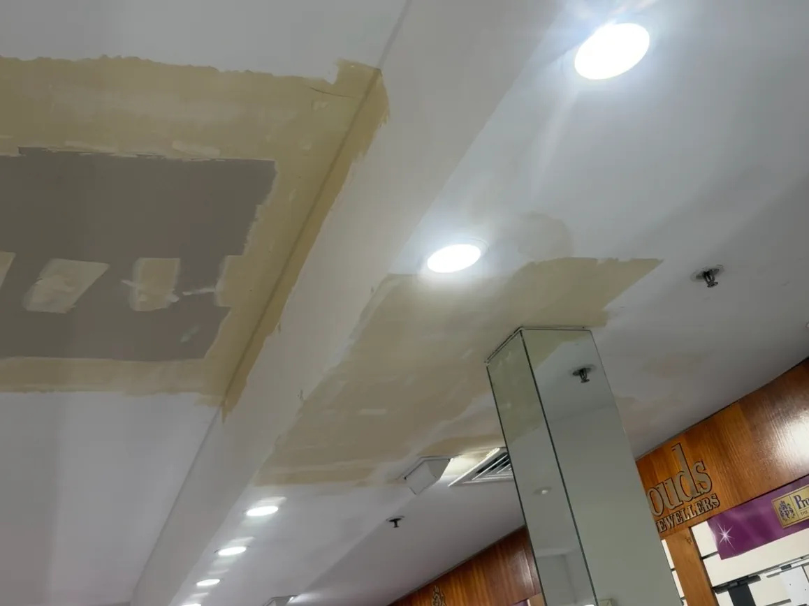 Jewellery store roof maintenance callout