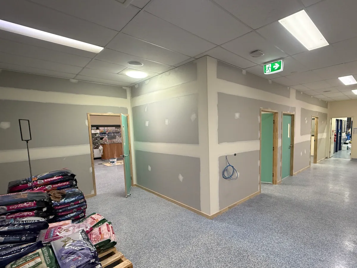 Plastering fix out project by James Clifford Carpentry
